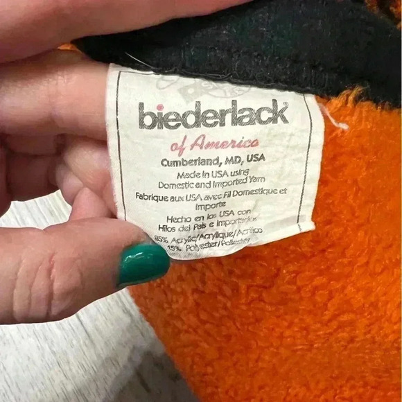 Vintage Harley Davidson Biederlack Blanket - Picture 2 of 2